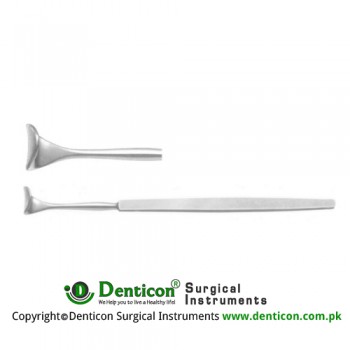 Desmarres Lid Retractor Thin Solid Blades - Size 1 Stainless Steel, 13 cm - 5" Blade Width 13 mm